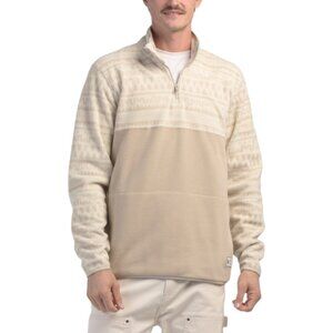 HURLEY Blocked Windchill Quarter Zip Sweatshirt